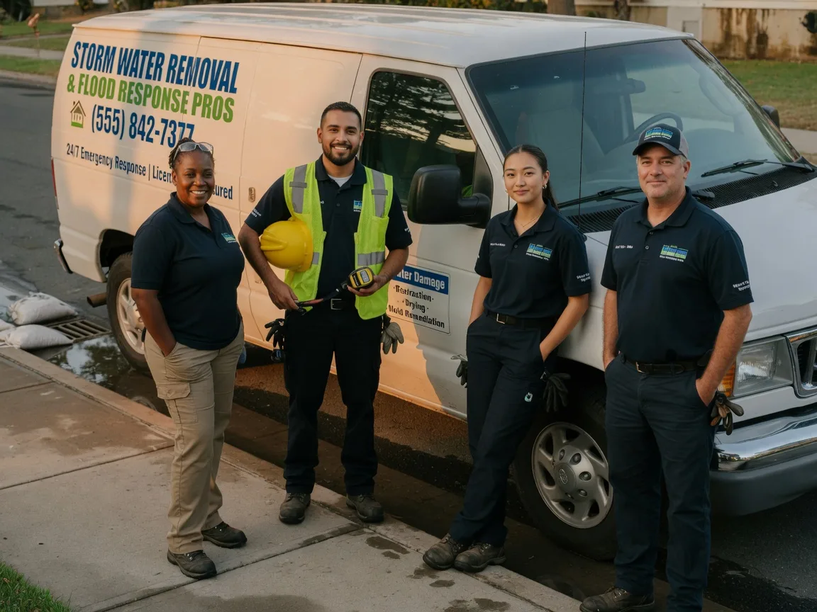 Storm Damage Water Removal company in Reedley, CA